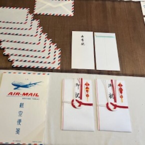 Assorted Japanese Stationery & Vintage Postcards – 60s/70s Mod BonBon Design NEW - Picture 7 of 16